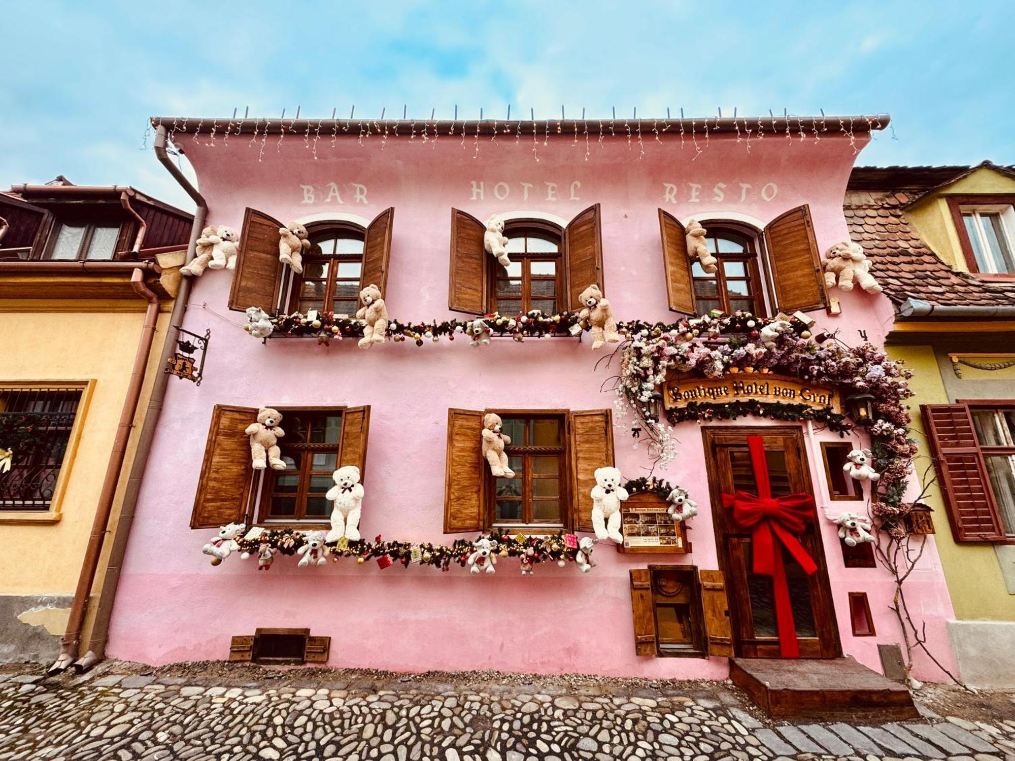 Boutique Hotel Von Graf Sighişoara Exterior foto