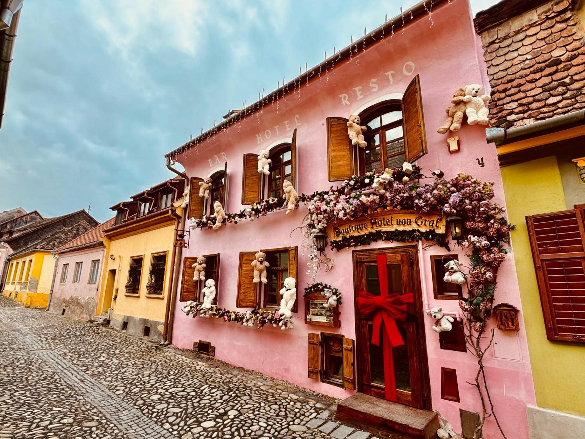 Boutique Hotel Von Graf Sighişoara Exterior foto